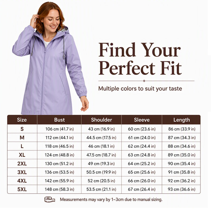 Clara | Hooded Water-Resistant Outdoor Jacket