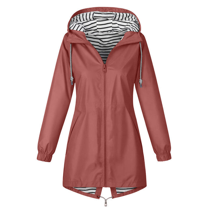 Clara | Hooded Water-Resistant Outdoor Jacket