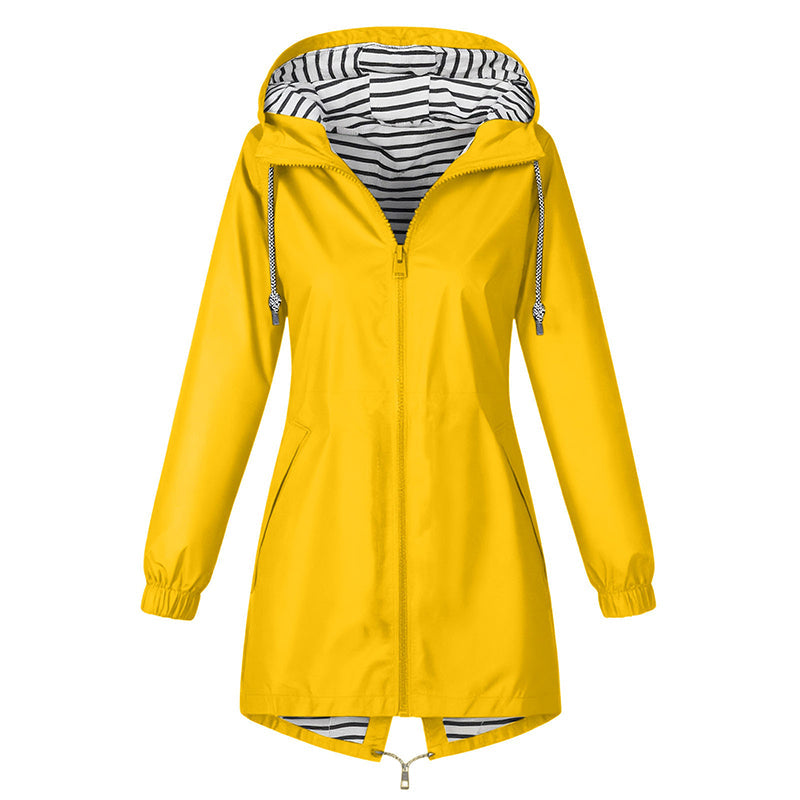 Clara | Hooded Water-Resistant Outdoor Jacket