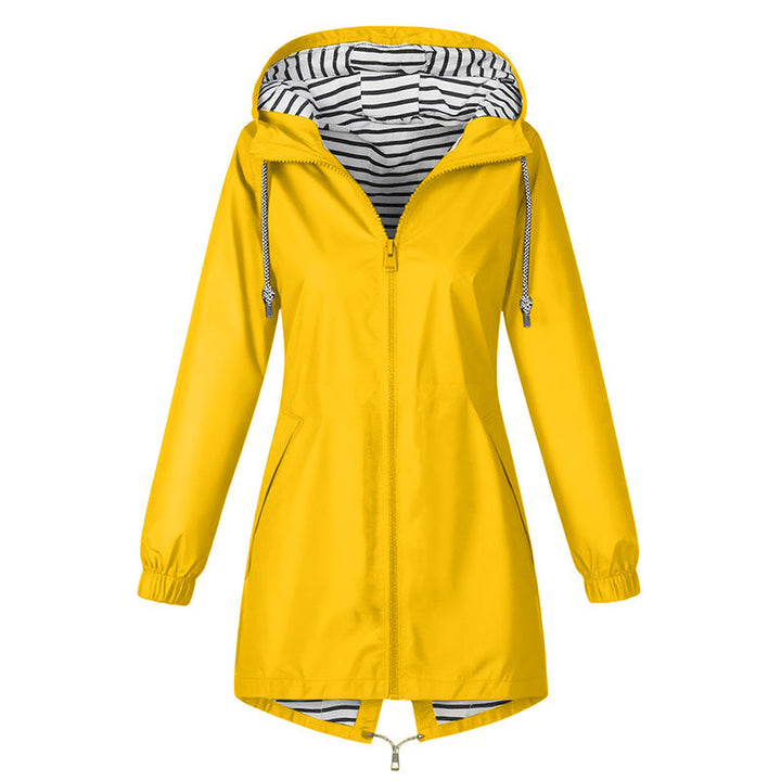 Clara | Hooded Water-Resistant Outdoor Jacket
