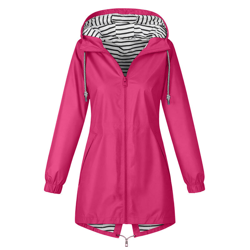 Clara | Hooded Water-Resistant Outdoor Jacket