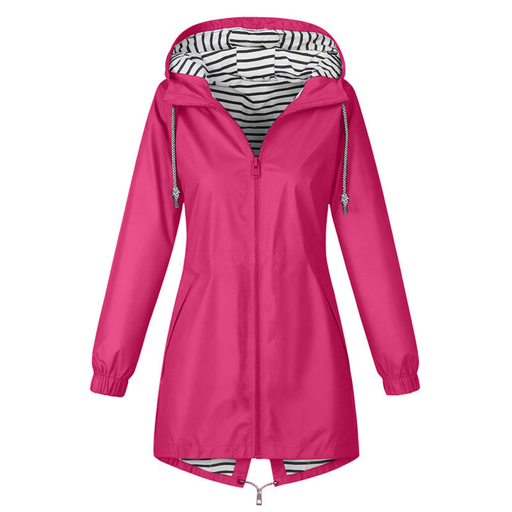 Clara | Hooded Water-Resistant Outdoor Jacket