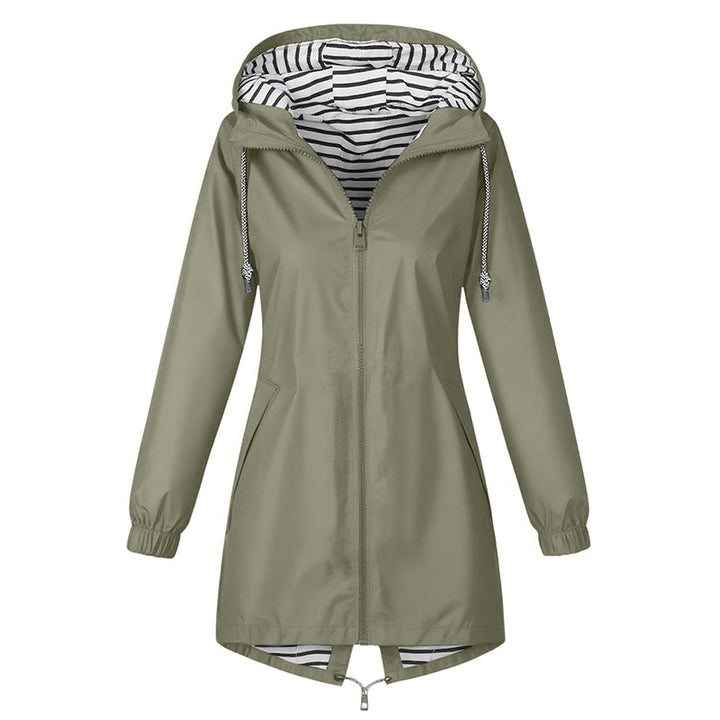 Clara | Hooded Water-Resistant Outdoor Jacket