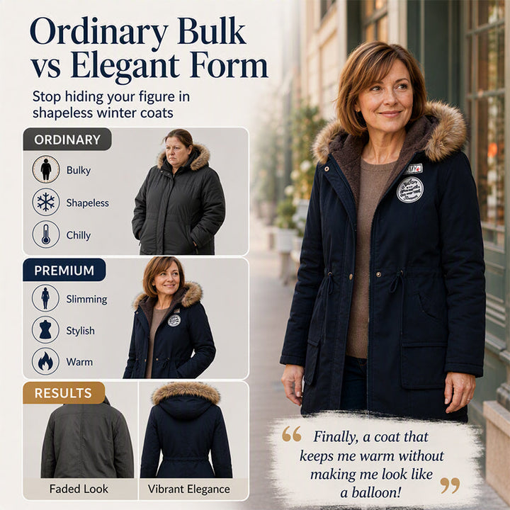 Eva | Warm Lined Hooded Parka