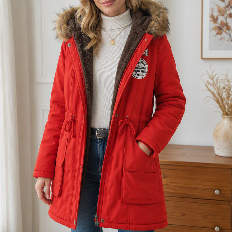 Eva | Warm Lined Hooded Parka